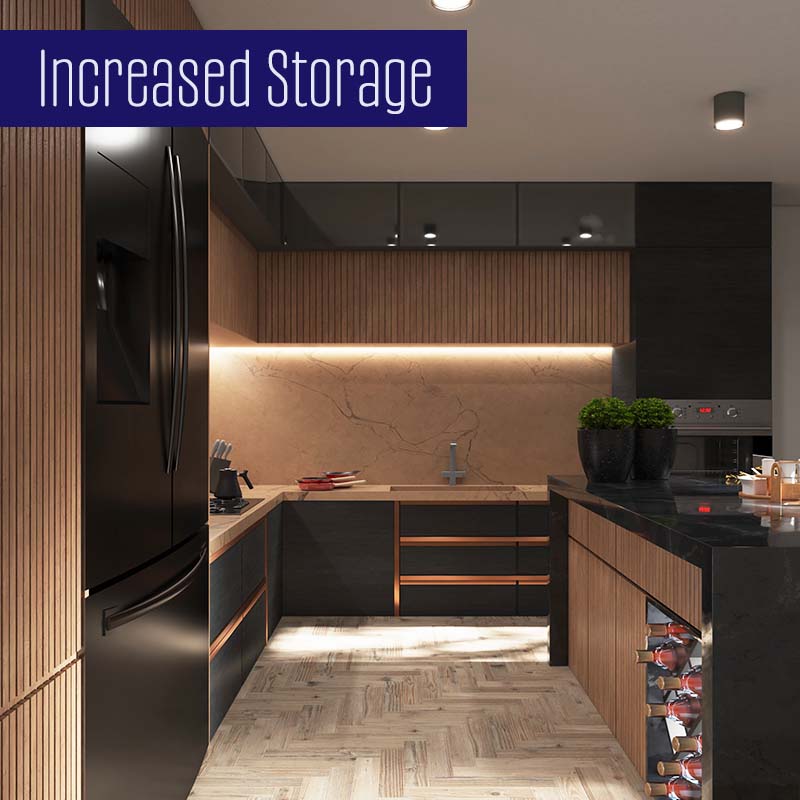 Increased Storage